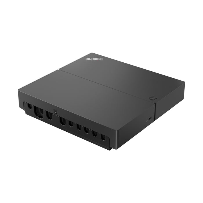 Lenovo ThinkSmart SmartDock, Wired, USB 3.2 Gen 2 (3.1 Gen 2) Type-C, 60 W, 100,1000 Mbit/s, Black, 3840 x 2160 pixels