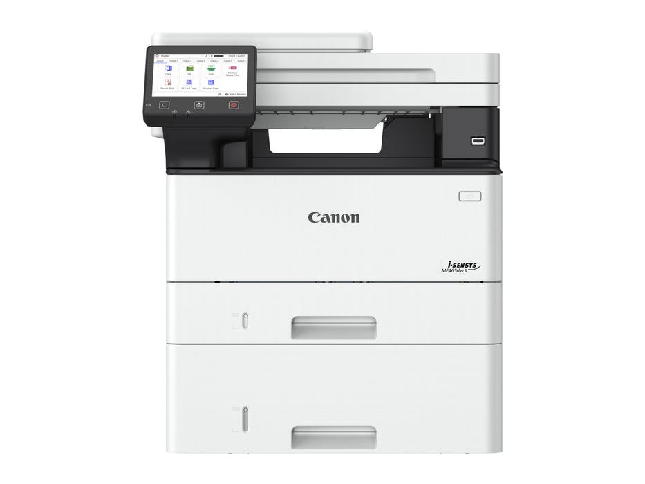 Canon i-SENSYS MF461dw II, Laser, Mono printing, 1200 x 1200 DPI, A4, Direct printing, Black, White
