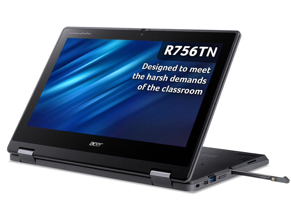 Acer Chromebook SPIN 511 R756TN-TCO N100 4GB/64GB, Intel® N, 29.5 cm (11.6"), 1366 x 768 pixels, 4 GB, 64 GB, ChromeOS