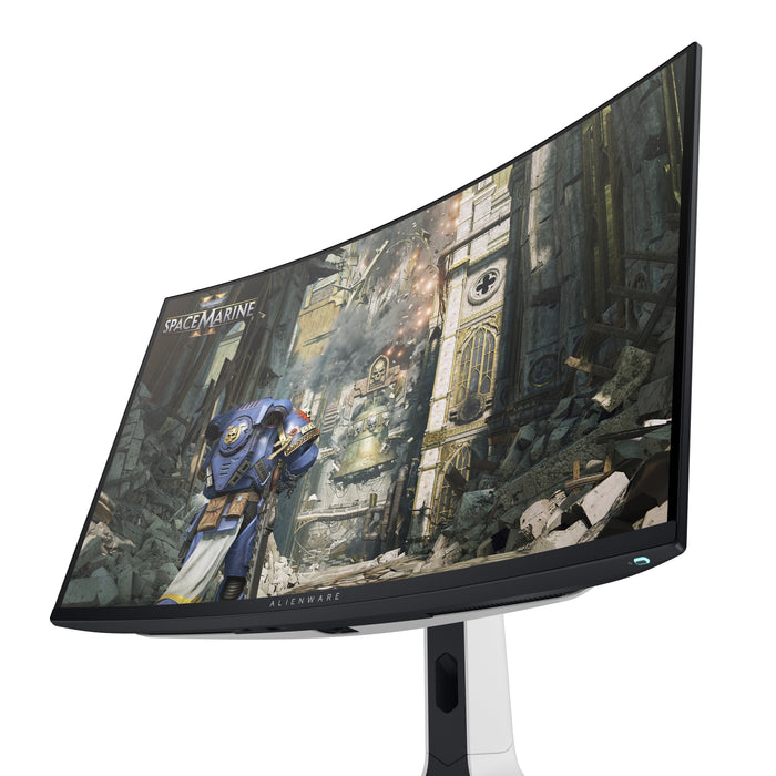 Alienware AW3225QF, 81.3 cm (32"), 3840 x 2160 pixels, 4K Ultra HD, QD-OLED, 0.03 ms, Black, White
