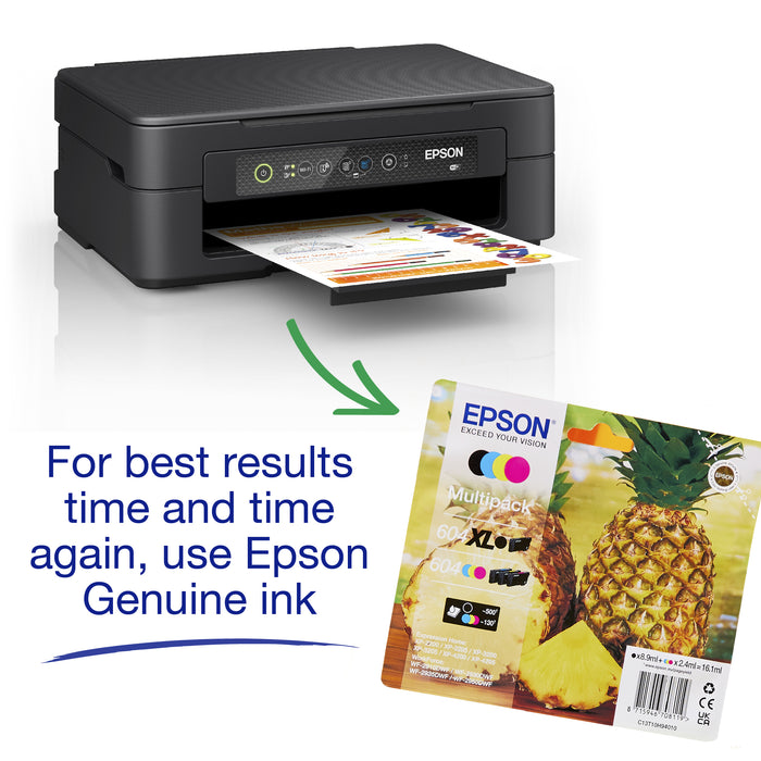 Epson Expression Home XP-2200, Inkjet, Colour printing, 5760 x 1440 DPI, A4, Direct printing, Black