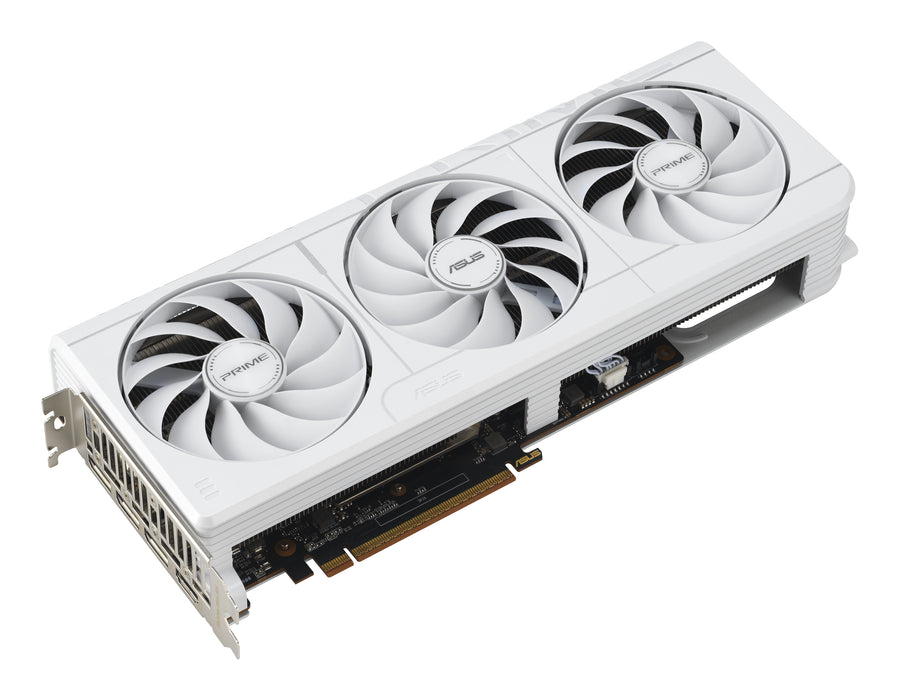 ASUS Prime -RX9070XT-O16G-WHITE, Radeon RX 9070 XT, 16 GB, GDDR6, 256 bit, 7680 x 4320 pixels, PCI Express 5.0