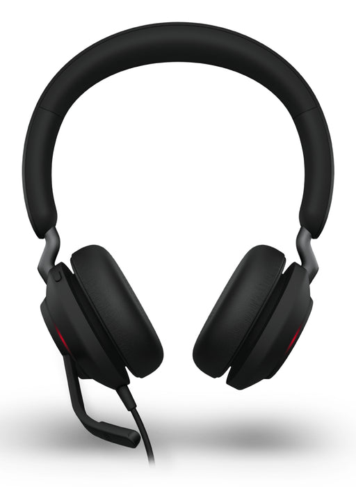 Jabra Evolve2 40 SE, Wired, Office/Call center, 168.5 g, Headset, Black