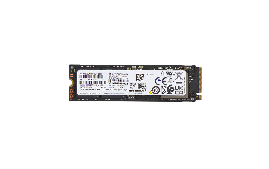 HP 1TB PCIe-4x4 NVMe Solid State Drive, 1 TB, M.2