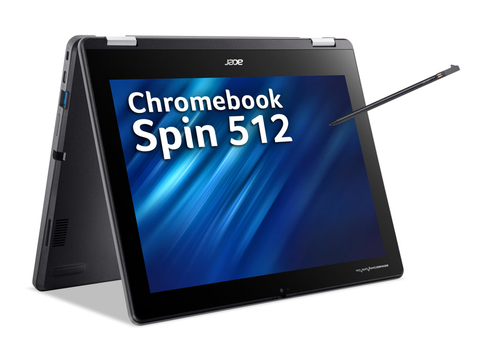 Acer Chromebook Spin 512 R856TN 12" HD+ Touchscreen N100 8GB 64GB, Intel® N, 30.5 cm (12"), 1366 x 912 pixels, 8 GB, 64 GB, ChromeOS