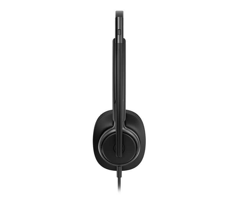 HP Poly Mission 425 Stereo USB Wired Headset, Wired, Calls/Music, 132 g, Headset, Black