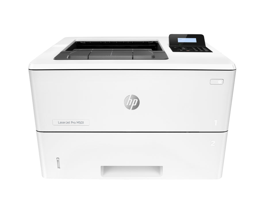 HP LaserJet Pro M501dn Black and white Printer, Ethernet Only; Duplex, Laser, 600 x 600 DPI, A4, 43 ppm, Duplex printing, Network ready