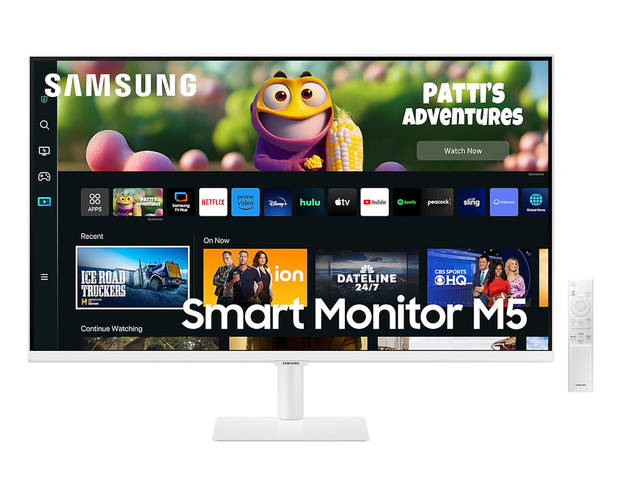 Samsung LS32CM501EU, 81.3 cm (32"), 1920 x 1080 pixels, Full HD, LED, 4 ms, White