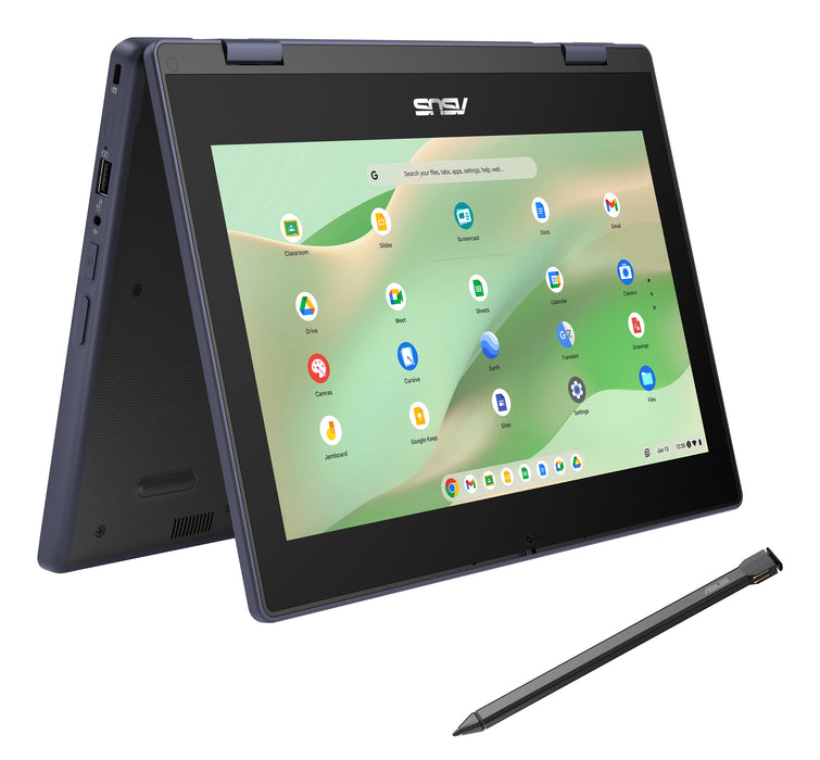 ASUS Chromebook CZ11 Flip CZ1104FM4A-NS0029, MediaTek Kompanio, 2 GHz, 29.5 cm (11.6"), 1366 x 768 pixels, 4 GB, 64 GB