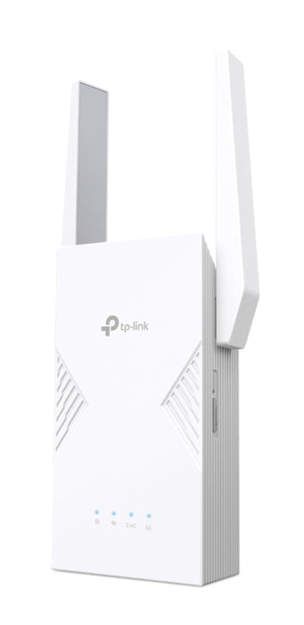 Dual-Band Wi-Fi 7 Range Extender, 2.5 Gbps LAN Port, 2.8 Gbps, 100-240V, 50/60Hz, 0.3A, 15W, 0 - 40℃, White, 97 × 46 × 158 mm