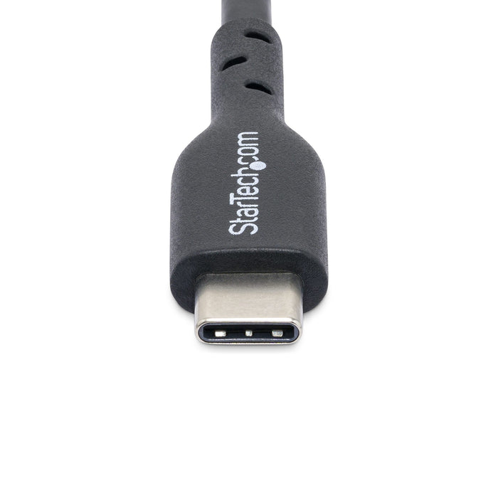 StarTech.com 13ft (4m) USB-C Charging Cable, Charge & Sync, 60W (3A) PD, USB 2.0 Laptop Charger Cable, TPE Jacket - Black USB C Charging Cord, 4 m, USB C, USB B/USB C, USB 2.0, 0.48 Gbit/s, Black