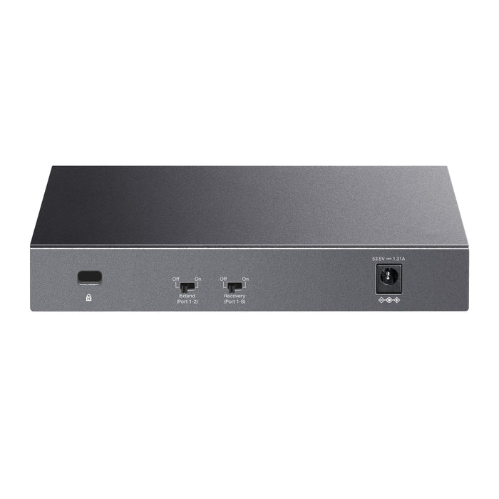 TP-Link LiteWave 8-Port Gigabit Desktop Switch with 8-Port PoE+, Unmanaged, Gigabit Ethernet (10/100/1000), Power over Ethernet (PoE)