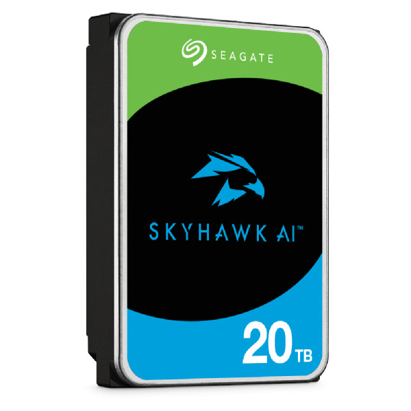 Seagate SkyHawk AI, 20 TB, 7200 RPM, 512 MB, 3.5", Serial ATA III