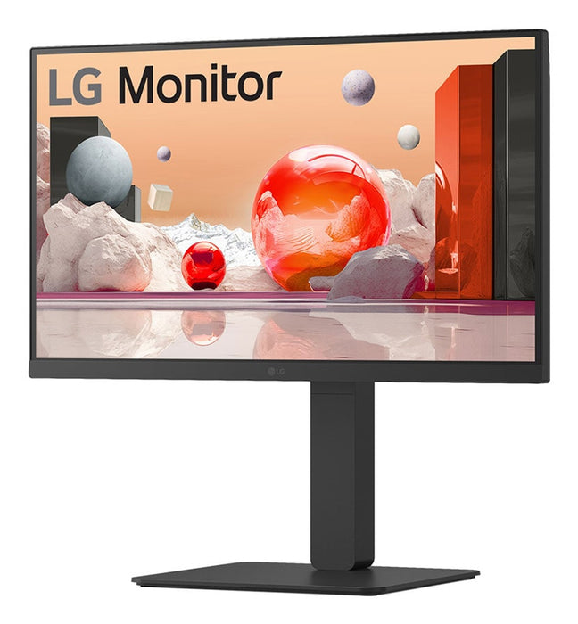 LG 24BA850-B.AEK, 60.5 cm (23.8"), 1920 x 1080 pixels, Full HD, 5 ms, Black