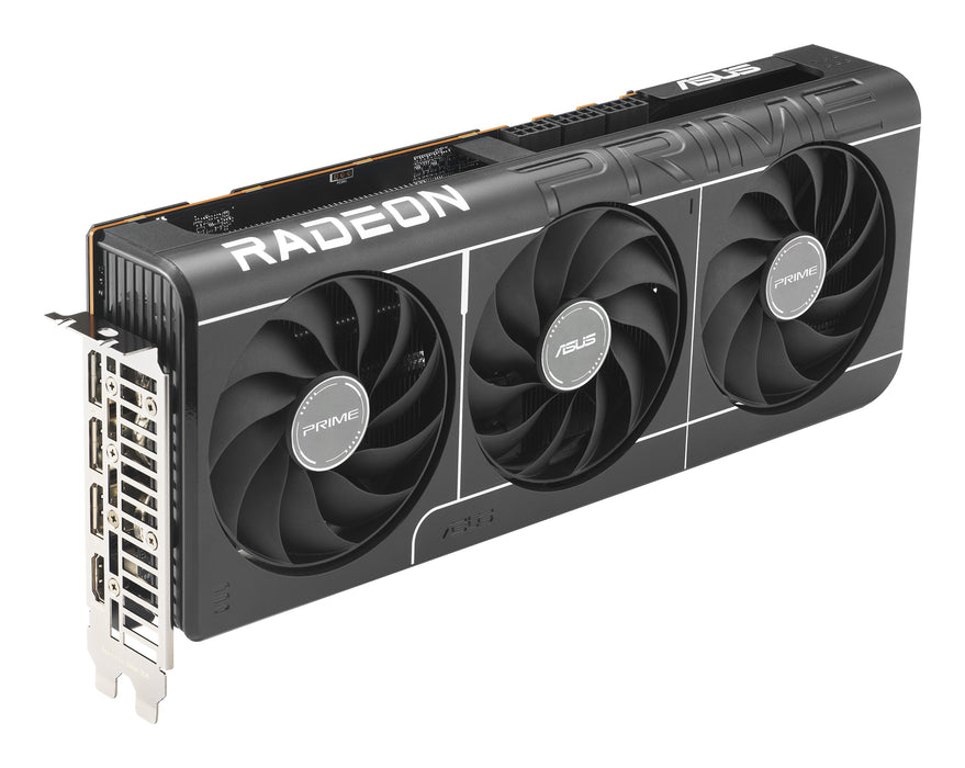 ASUS Prime -RX9070XT-O16G, Radeon RX 9070 XT, 16 GB, GDDR6, 256 bit, 7680 x 4320 pixels, PCI Express 5.0