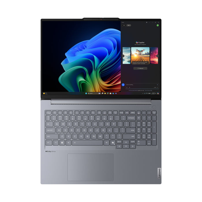 Lenovo ThinkBook 16 G7 QOY Copilot+ PC, Qualcomm Snapdragon, 40.6 cm (16"), 1920 x 1200 pixels, 16 GB, 512 GB, Windows 11 Pro
