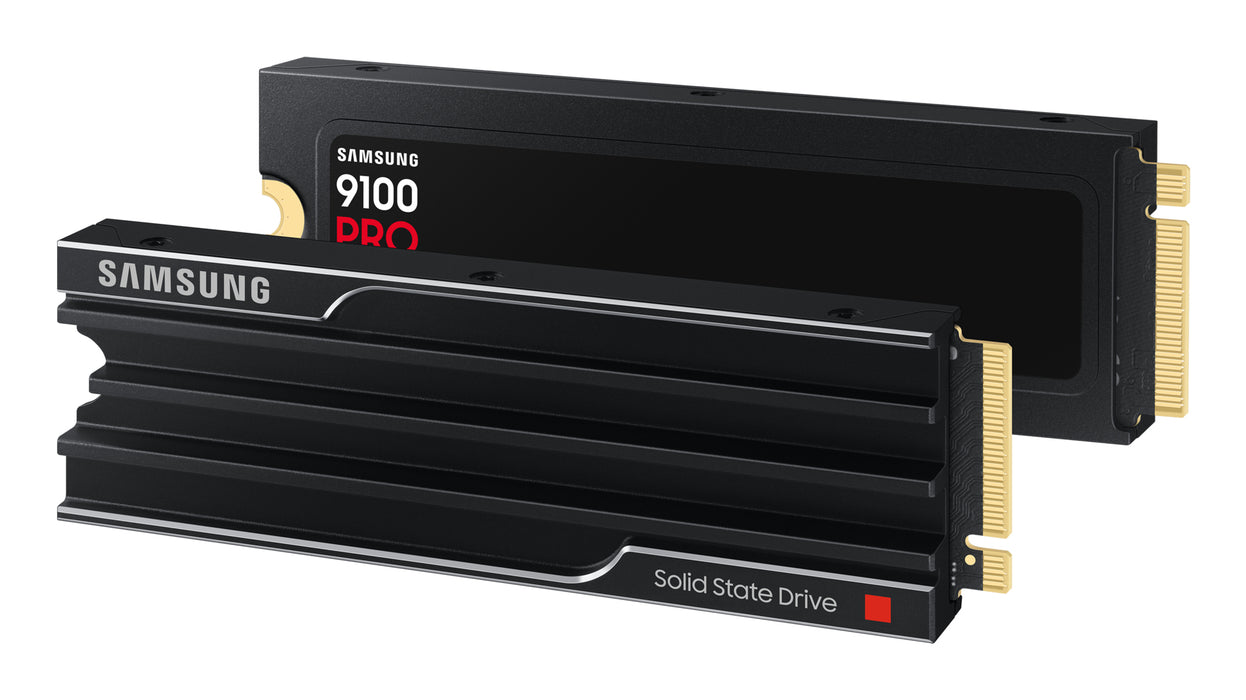 Samsung 9100 PRO Heatsink PCIe® 5.0 NVMe™ M.2 SSD - 4 TB, 4 TB, M.2, 14800 MB/s