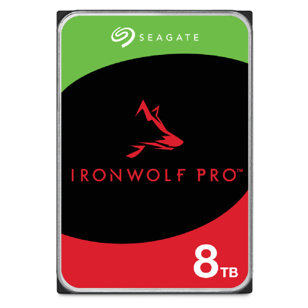 Seagate IronWolf Pro ST8000NT001, 8 TB, 7200 RPM, 256 MB, 3.5", Serial ATA III
