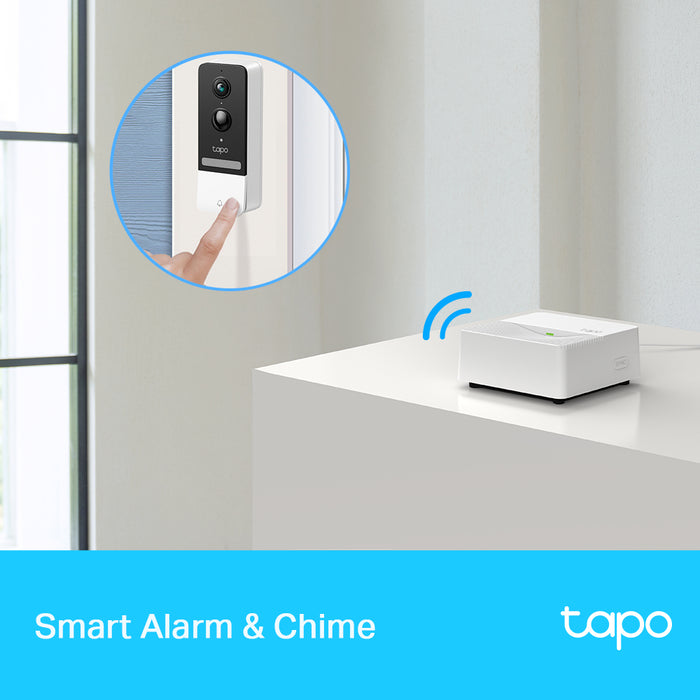 TP-Link Tapo Smart Hub, White, 0 - 40 °C, 10 - 90%, CE, FCC, RoHS, RCM, Wired & Wireless, 802.11b, 802.11g, Wi-Fi 4 (802.11n)
