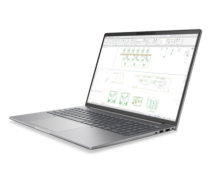 HP ZBook 8 G2i 16 inch Mobile Workstation PC - Data Science, Intel Core Ultra 7, 40.6 cm (16"), 1920 x 1200 pixels, 32 GB, 1 TB, Windows 11 Pro