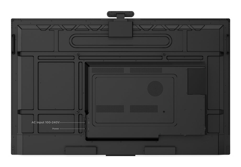 Lenovo ThinkVision T65, 165.1 cm (65"), 3840 x 2160 pixels, 4K Ultra HD, LED, 8 ms, Black