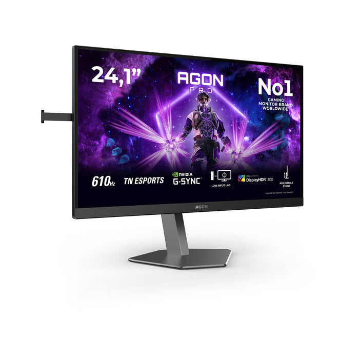 AOC G2 AG246FK6, 61.2 cm (24.1"), 1920 x 1080 pixels, Full HD, LED, 0.5 ms, Black, Grey
