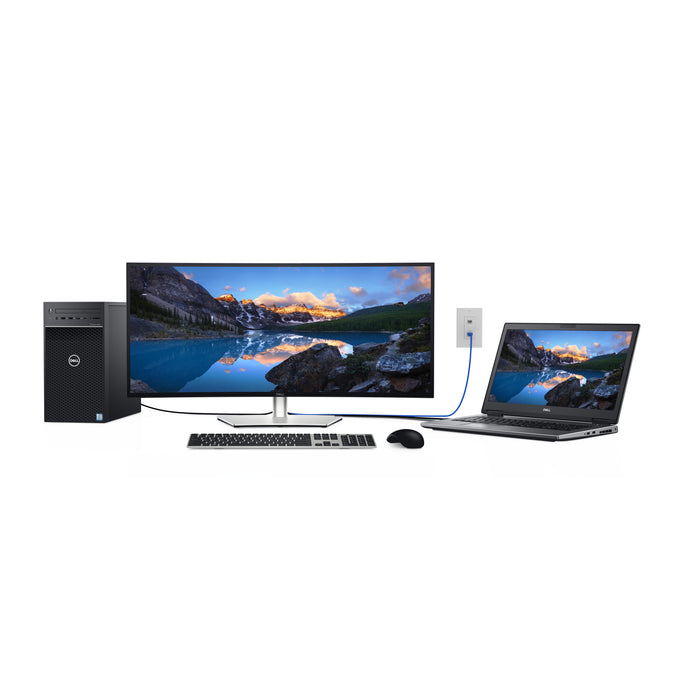 DELL UltraSharp U3421WE, 86.6 cm (34.1"), 3440 x 1440 pixels, LCD, 8 ms, Black