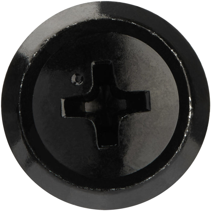 StarTech.com 50-Pack 10-32 12mm Screws, Washers and Square Hole Cage Nuts with Installation Tool, Hardware Mounting Kit for 19" or 10" Server Racks, Cabinets and Enclosures, Black - TAA, Bolts & nuts, Steel, Pan head, Black, TAA, CE, REACH, RoHS, 15.9 mm