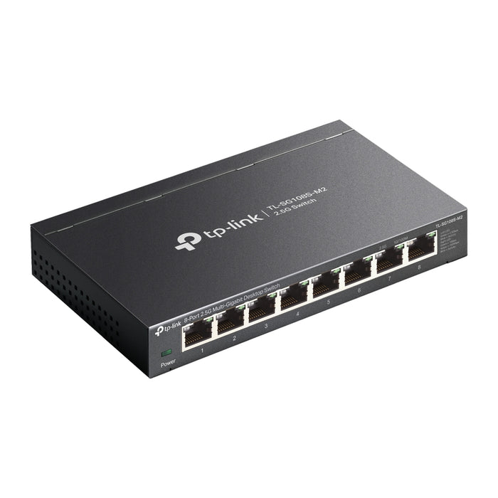 TP-Link TL-SG108S-M2, Unmanaged, L2, 2.5G Ethernet (100/1000/2500), Desktop