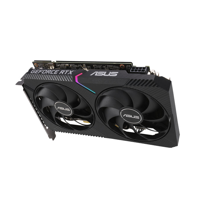 ASUS Dual -RTX3060-O12G-V2, GeForce RTX 3060, 12 GB, GDDR6, 192 bit, 7680 x 4320 pixels, PCI Express 4.0