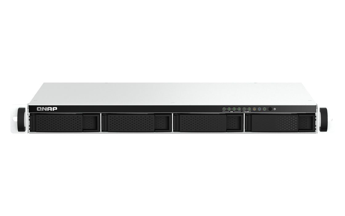 QNAP TS-464eU, NAS, Rack (1U), Intel® Celeron®, N5095, 8 GB, DDR4