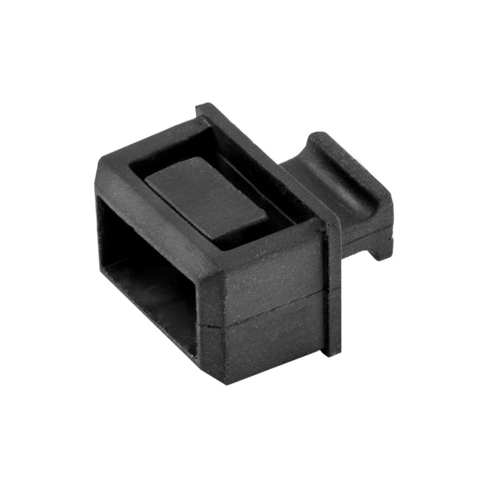 StarTech.com SFP Dust Covers - 10 Pack - TAA, SFP, Rubber, Black, Network switch, 14.6 mm, 10.1 mm