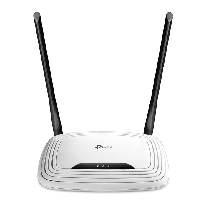 TP-Link TL-WR841N, Wi-Fi 4 (802.11n), Single-band (2.4 GHz), Ethernet LAN, White, Tabletop router