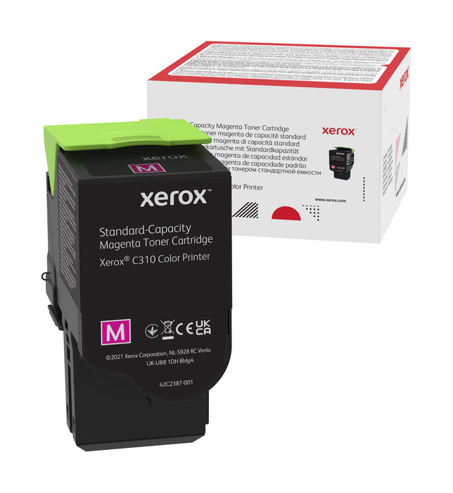 Xerox Genuine ® C310 Color Printer/C315 Color Multifunction Printer Magenta Standard capacity Toner Cartridge (2000 Pages) - 006R04358, 0 pages, 2000 pages, Magenta, 1 pc(s)