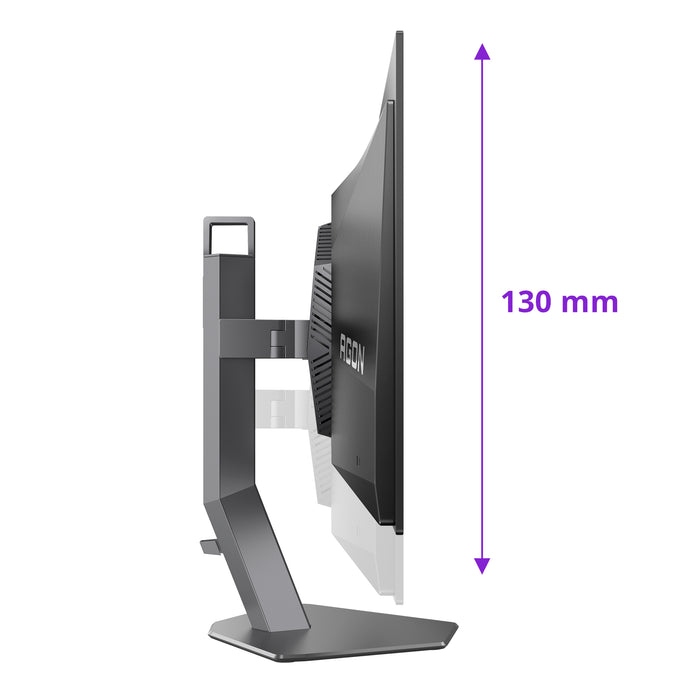 AOC G2 AG276UZD, 67.3 cm (26.5"), 3840 x 2160 pixels, 4K Ultra HD, OLED, 0.03 ms, Black
