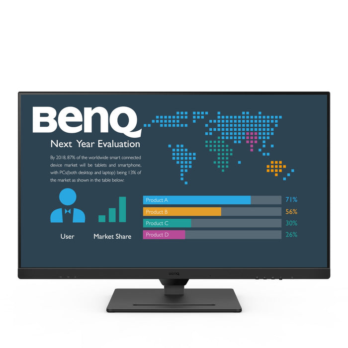 BenQ BL3290QT, 80 cm (31.5"), 2560 x 1440 pixels, Quad HD, LED, 5 ms, Black