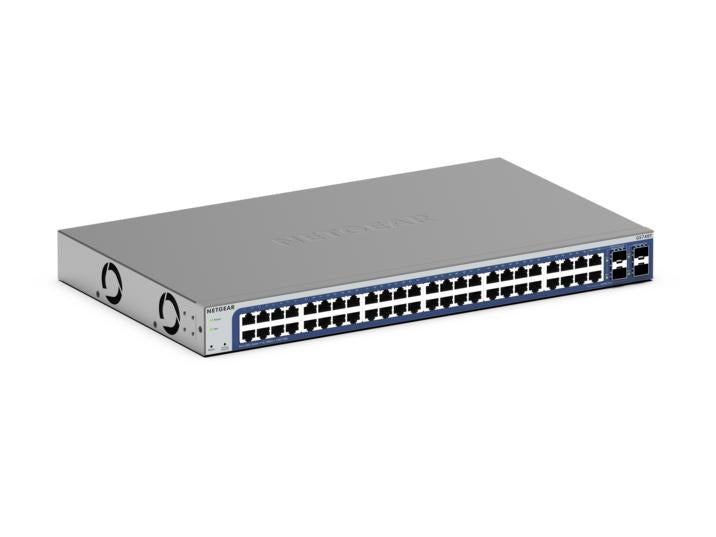 NETGEAR GS748T, Managed, L2/L3/L4, Gigabit Ethernet (10/100/1000), Full duplex, Rack mounting