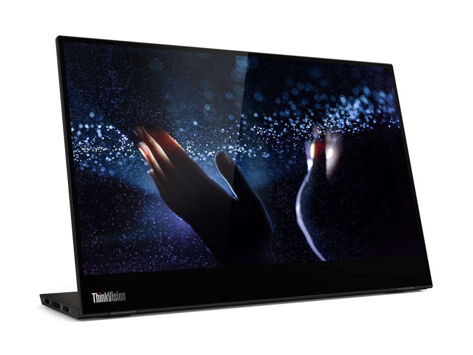 Lenovo M14t, 35.6 cm (14"), 1920 x 1080 pixels, Full HD, LED, 8 ms, Black