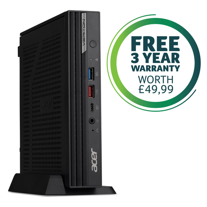 Acer Veriton N 6000 VN6710GT i5-13 8GB 512GB Desktop Computer, Intel® Core™ i5, i5-13500T, 8 GB, DDR4-SDRAM, 512 GB, Windows 11 Pro