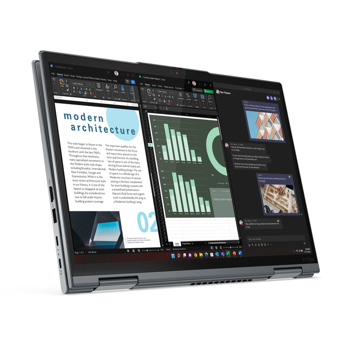 Lenovo ThinkPad X1 Yoga Gen 8, Intel® Core™ i7, 35.6 cm (14"), 1920 x 1200 pixels, 16 GB, 512 GB, Windows 11 Pro