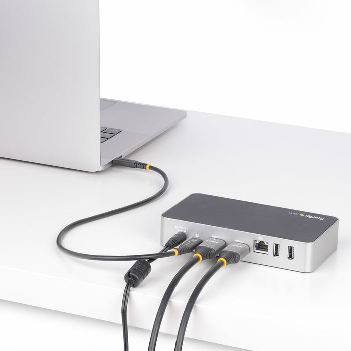 StarTech.com 1.6ft (50cm) USB4 Cable 40Gbps, 240W (5A) Power Delivery, 8K 120Hz / 4K 240Hz DP Alt Mode, USB-IF Certified USB-C Cable - Thunderbolt Compatible, 0.5 m, USB C, USB C, USB4 Gen 3x2, 40 Gbit/s, Black