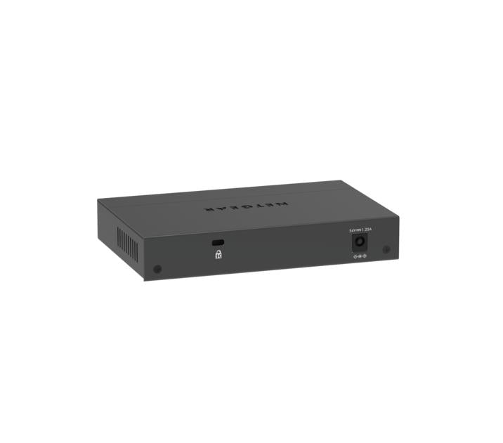 NETGEAR GS305Pv3, Unmanaged, Gigabit Ethernet (10/100/1000), Full duplex, Power over Ethernet (PoE), Wall mountable