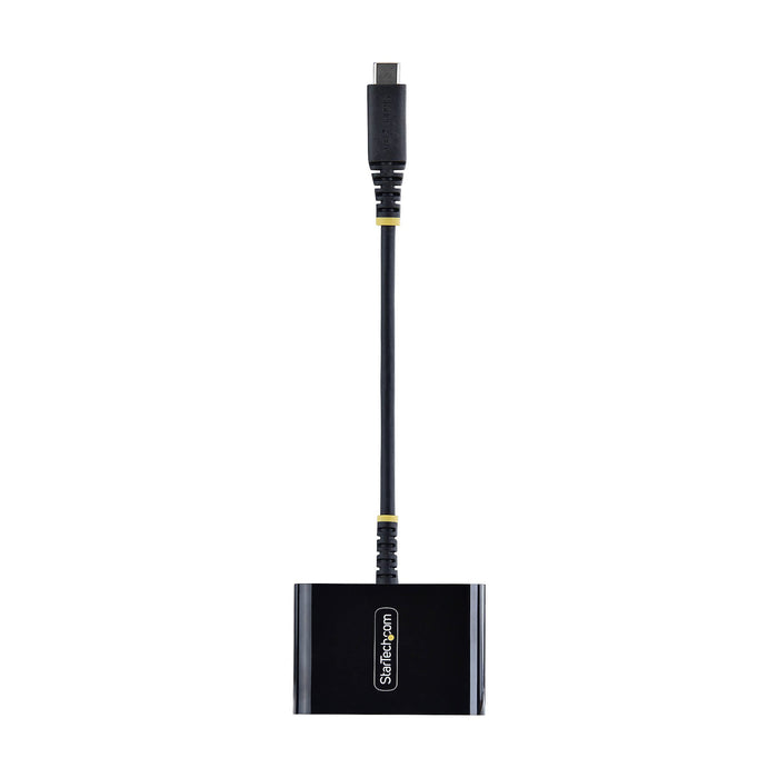 StarTech.com USB-C to HDMI Multiport Adapter with 140W PD Charging, 4K 60Hz HDMI, USB 5Gbps Hub, Mini Dock For MacBook / Dell / Thinkpad / HP / iPad / Tablets, Wired, USB 3.2 Gen 1 (3.1 Gen 1) Type-C, 140 W, Black, 5 Gbit/s, 4K Ultra HD