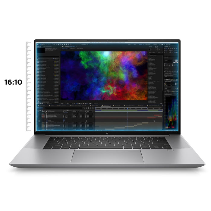 HP ZBook Studio 16 G10, Intel® Core™ i7, 2.4 GHz, 40.6 cm (16"), 3840 x 2400 pixels, 32 GB, 1 TB