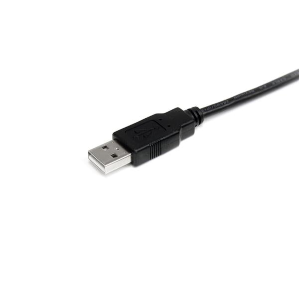 StarTech.com 1m USB 2.0 A to A Cable - M/M, 2 m, USB A, USB A, USB 2.0, Male/Male, Black
