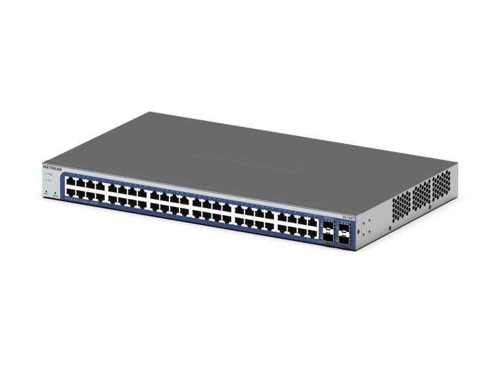 NETGEAR GS748T, Managed, L2/L3/L4, Gigabit Ethernet (10/100/1000), Full duplex, Rack mounting