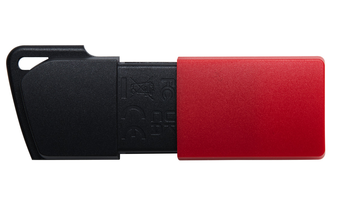 Kingston Technology DataTraveler 128GB USB3.2 Gen1 Exodia M (Black + Red), 128 GB, USB Type-A, 3.2 Gen 1 (3.1 Gen 1), Slide, 10 g, Black, Red