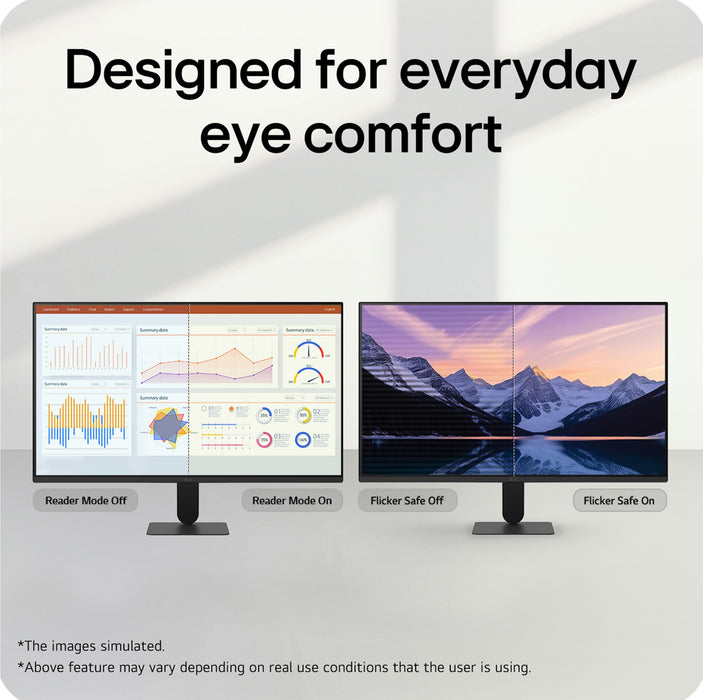 LG Monitor U4 24U411B-B 24-inch IPS Full HD 144Hz Monitor, 61 cm (24"), 1920 x 1080 pixels, Full HD, LCD, 5 ms, Black