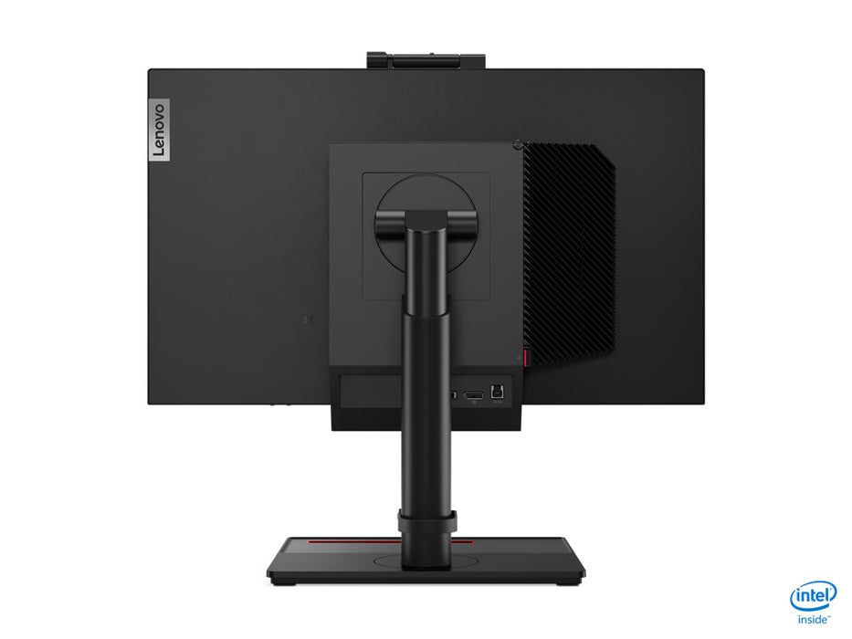 Lenovo ThinkCentre Tiny-In-One, 60.5 cm (23.8"), 1920 x 1080 pixels, Full HD, LED, 6 ms, Black