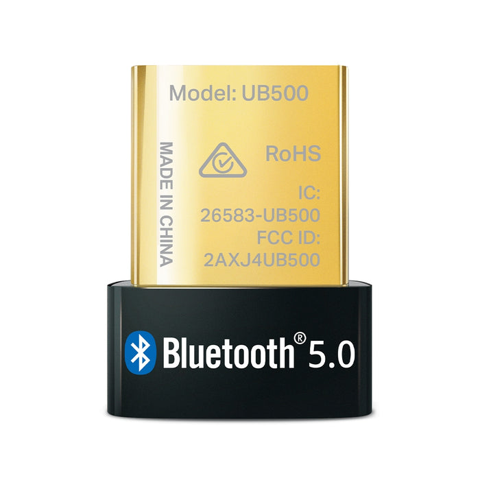TP-Link Bluetooth 5.0 Nano USB Adapter, Wireless, USB Type-A, Bluetooth, Black